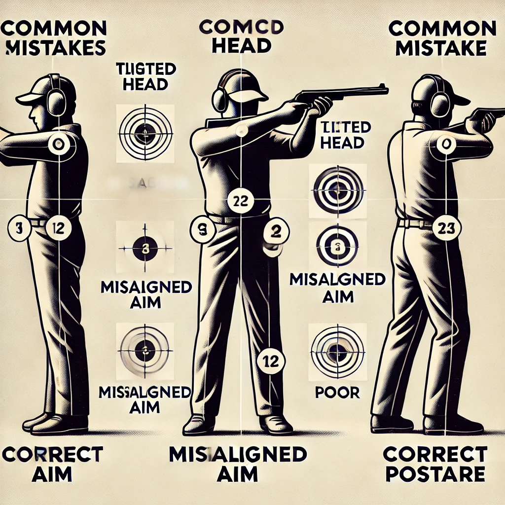 Head position concept setup for shot