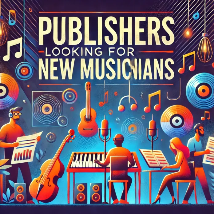 Publishers Looking for New Musicians