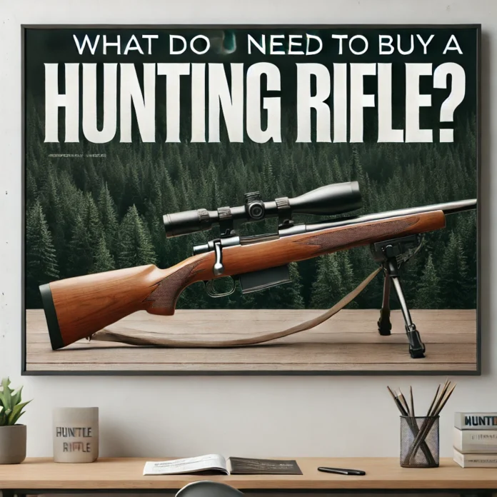 What Do You Need to Buy a Hunting Rifle